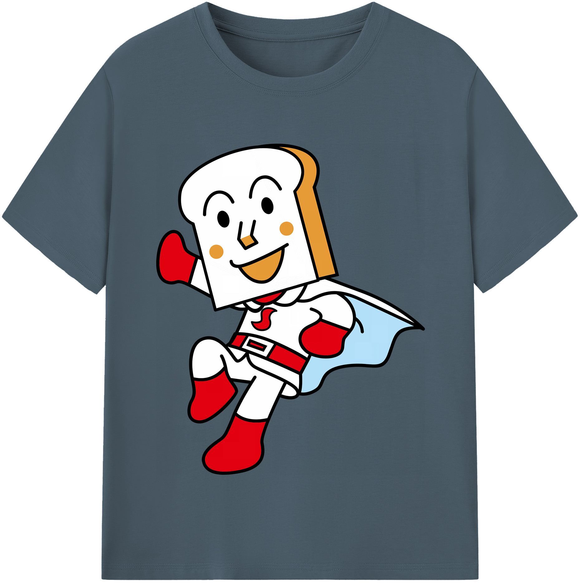 （画像用） アンパンマン Anpanman 綿100％半袖Tシャツ（フロントプリント）